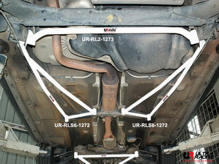 VW Golf 4 97-06 UltraRacing 2-Point Rear Lower Tiebar 1273