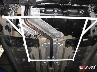 Peugeot 3008 09+ 1.6 UltraRacing 4-Point Rear Lower Brace