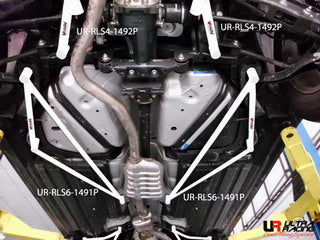 Subaru Outback 09+/ XV 2.0 12+ Ultra-R 2x 2P Rear Side Bars