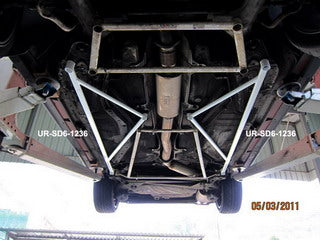 Volvo 850 Turbo 4D Ultra-R 2x 3-Point Side Bars 1236