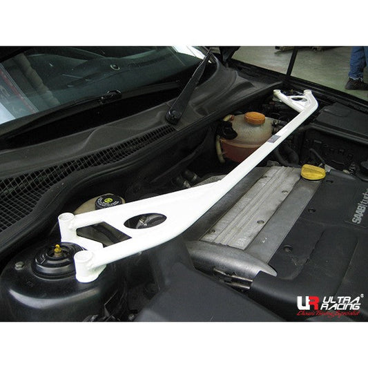 Saab 93 02-12 2.0T UltraRacing 2-Point Front Upper Strutbar