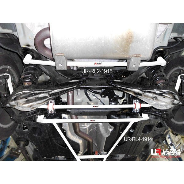 Volvo V60 10+ / XC60 08+ 2.0T UltraRacing 2P Rear Lower Bar