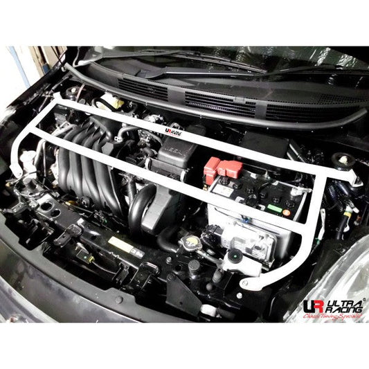 Nissan Almera 1.5 11+ UltraRacing 4P Front Upper Strutbar