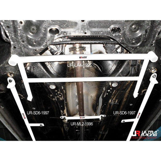 Honda Civic FB 1.8 10+ USA Ultra-R 2x3-Point Side Lower Bars