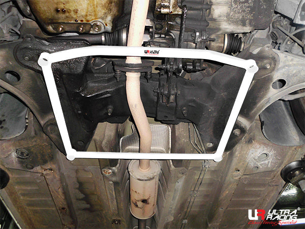 Citroen C2/C3 1.6 UltraRacing 4-Point Front Lower Brace