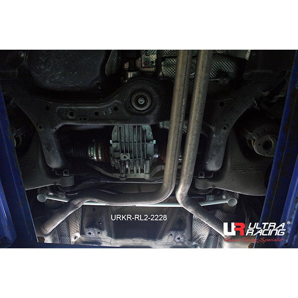 Audi A6 C7 11+ UltraRacing 2P Rear Lower Bar 2228