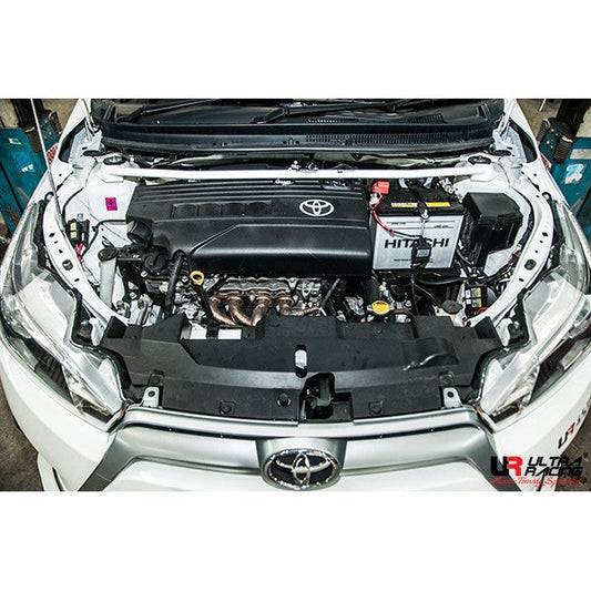 Toyota Yaris 10+ XP13  UltraRacing 2P Front Upper Strut Bar