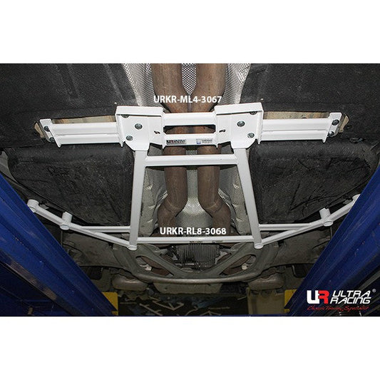 BMW M5 F10 10+ UltraRacing 4-Point Mid Lower Brace 3067