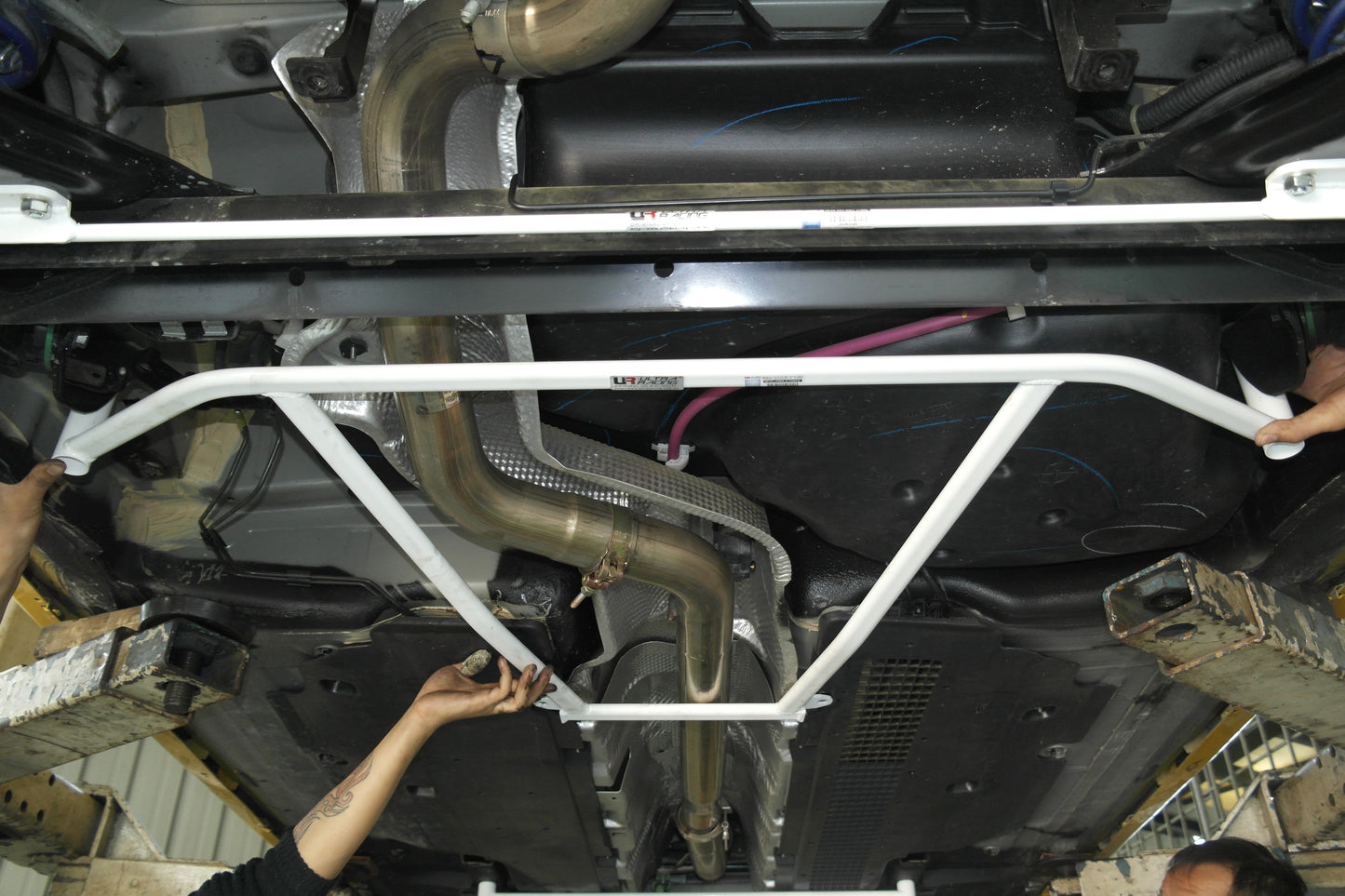 Renault Clio RS Mk4 13+ Ultra-R 4P Rear Lower Brace 3215