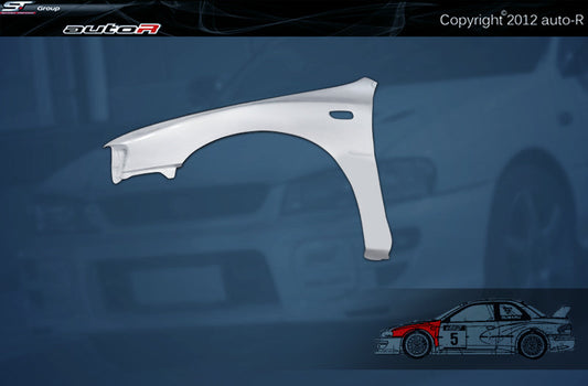 Subaru Impreza 92-00 2/4D 22B Look WRC Front Fenders Set L+R