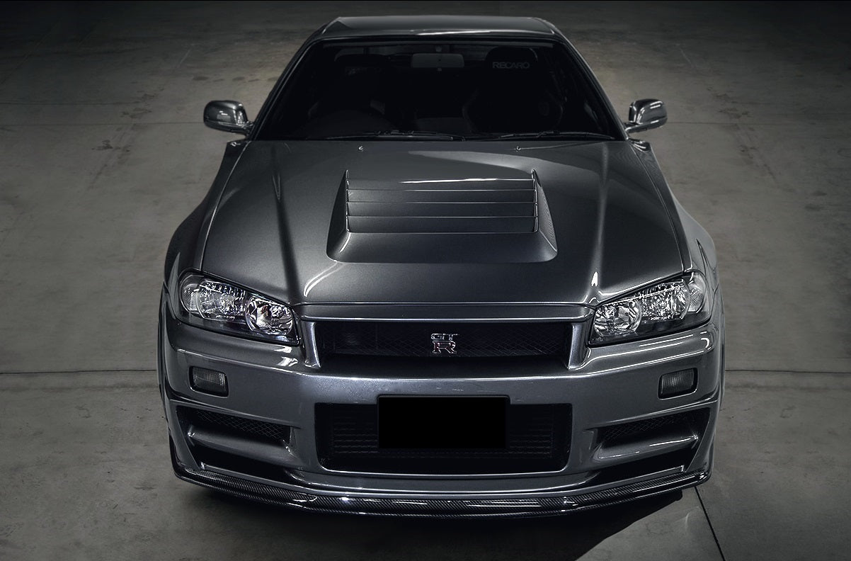 Nissan Skyline R34 GTT Hood Lightweight Z-Tune N1