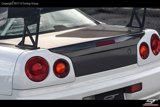 Nissan Skyline R34 GTT/GTR FRP Trunklid Lightweight-OEM 4Kg