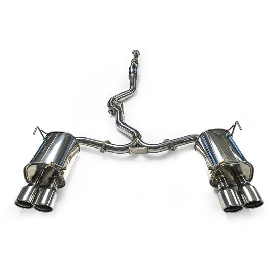 Subaru WRX STI 11-17 GV/VA Q300 Dual Catback +TUV Invidia