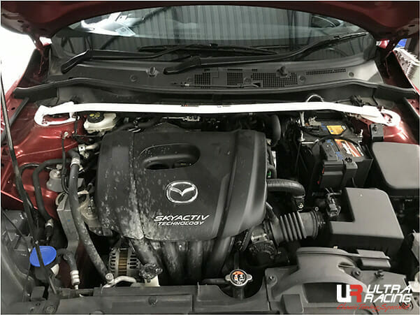 Mazda 2 DJ 14+ 1.5 UltraRacing 2-Point Front Upper Strutbar