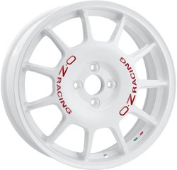 Cerchio OZ RACE WHITE RED LETTERING