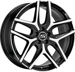 Cerchio MSW GLOSS BLACK FULL POLISHED