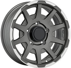 Cerchio SPARCO 5.5 x 16 5/139 ET 5 mm SPARCO DAKAR MATT DARK GREY LIP POLISHED