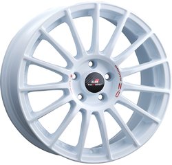 Cerchio OZ 8.0 x 18 5/114 ET 45 mm SUPERTURISMO TGR-WRT RACE WHITE + RED LETTERING