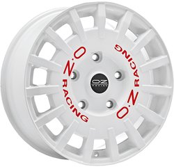Cerchio OZ RACE WHITE RED LETTERING