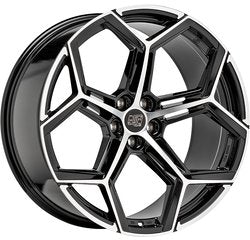 Cerchio MSW GLOSS BLACK FULL POLISHED