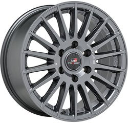 Cerchio OZ MATT GRAPHITE + SILVER LETTERING
