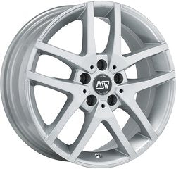 Cerchio MSW 7.0 x 17 5/112 ET 45 mm MSW 28 FULL SILVER