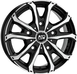 Cerchio MSW 7.0 x 16 5/120 ET 51 mm MSW 48 VAN GLOSS BLACK FULL POLISHED