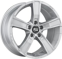 Cerchio MSW 8.0 x 18 5/120 ET 45 mm SAHARA 5 MSW FULL SILVER