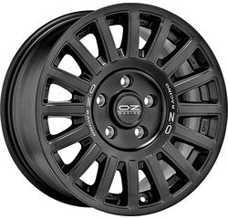 Cerchio OZ MATT BLACK SILVER LETTERING
