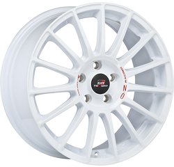 Cerchio OZ RACE WHITE + RED LETTERING