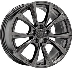 Cerchio MSW 9.5 x 19 5/120 ET 40 mm MSW 27T GLOSS DARK GREY