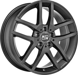 Cerchio MSW 6.5 x 16 5/112 ET 38 mm MSW 28 MATT DARK GREY