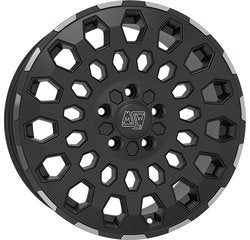 Cerchio MSW 8.0 x 19 6/114 ET 45 mm MSW 99 VAN MATT BLACK LIP POLISHED