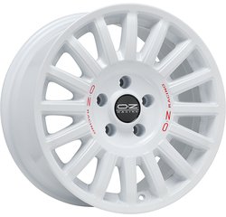 Cerchio OZ RACE WHITE RED LETTERING