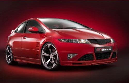 Honda Civic 06-11 FK/FN/FN2 HB Mugen-s Front Underbumper Lip