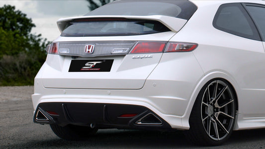 Honda Civic 06-11 FK/FN/FN2 HB Seeker-S Rear Underbumper Lip