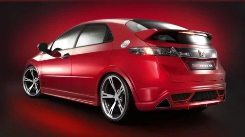 Honda Civic 06-11 FK/FN/FN2 HB Mugen-S Rear Underbumper Lip