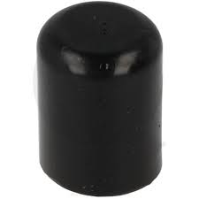 TP-19 - Tappo di chiusura in silicone diametro interno 19mm  - NERO