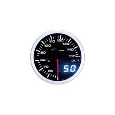 Manometro Dual View Temperatura Olio 50-150° DEPO Racing da 52mm - WA5247BLED