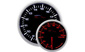 Manometro Voltmetro 8-18V  DEPO Racing da 52mm - WA5291B