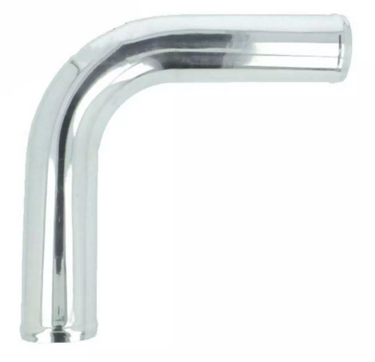 AB90-70 - Tubo in alluminio con curva 90° diametro esterno ø 70mm