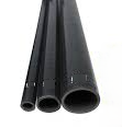 SH-89B - Tubo manicotto in silicone dritto 1 metro diametro interno ø 89mm - NERO
