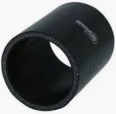 SH-80L1B - Tubo manicotto in silicone dritto 10cm diametro interno ø 80mm - NERO