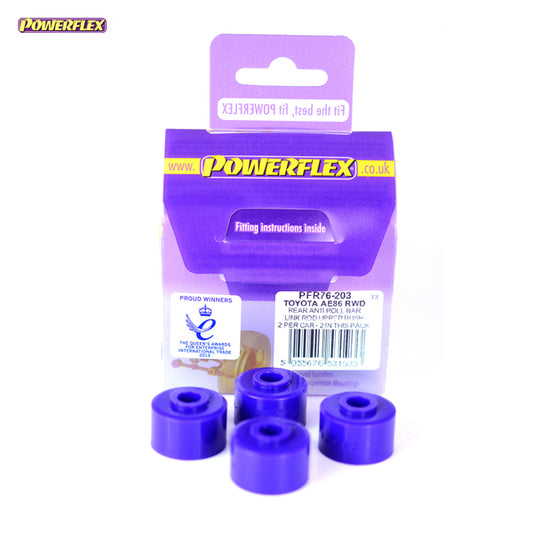 Posiz. n°5 - Qt. 2 - Powerflex per Toyota Corolla AE86 RWD  - PFR76-203