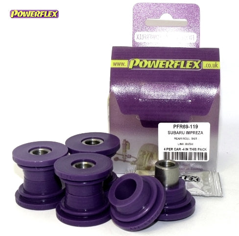 Posiz. n°10 - Qt. 4 - Powerflex per Subaru Legacy Legacy BD, BG (1993 - 1999) - PFR69-119