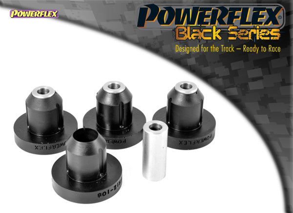 Posiz. n°10 - Qt. 4 - Powerflex per Peugeot 106 (1991 - 2003)  - PFR12-108BLK