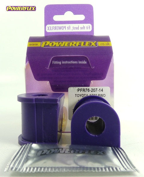 Posiz. n°7 - Qt. 2 - Powerflex per Toyota Corolla AE86 RWD  - PFR76-207-14