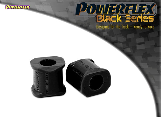 Posiz. n°4 - Qt. 2 - Powerflex per Fiat Uno incl. Turbo (1983-1995)  - PFF16-106BLK