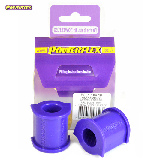 Posiz. n°4 - Qt. 2 - Powerflex per Alfa Romeo Alfasud inc Sprint (1971-1989), 33 (1983-1995)  - PFF1-104-18