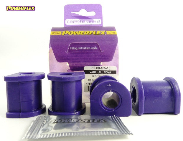 Posiz. n°3 - Qt. 4 - Powerflex per Opel Corsa Corsa A (1983-1993) - PFF80-105-16